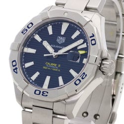 TAG Heuer WAY2012 Aquaracer Date Watch Stainless Steel SS Men's HEUER