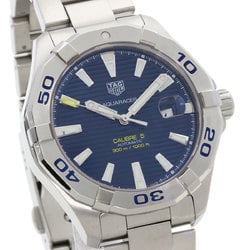 TAG Heuer WAY2012 Aquaracer Date Watch Stainless Steel SS Men's HEUER