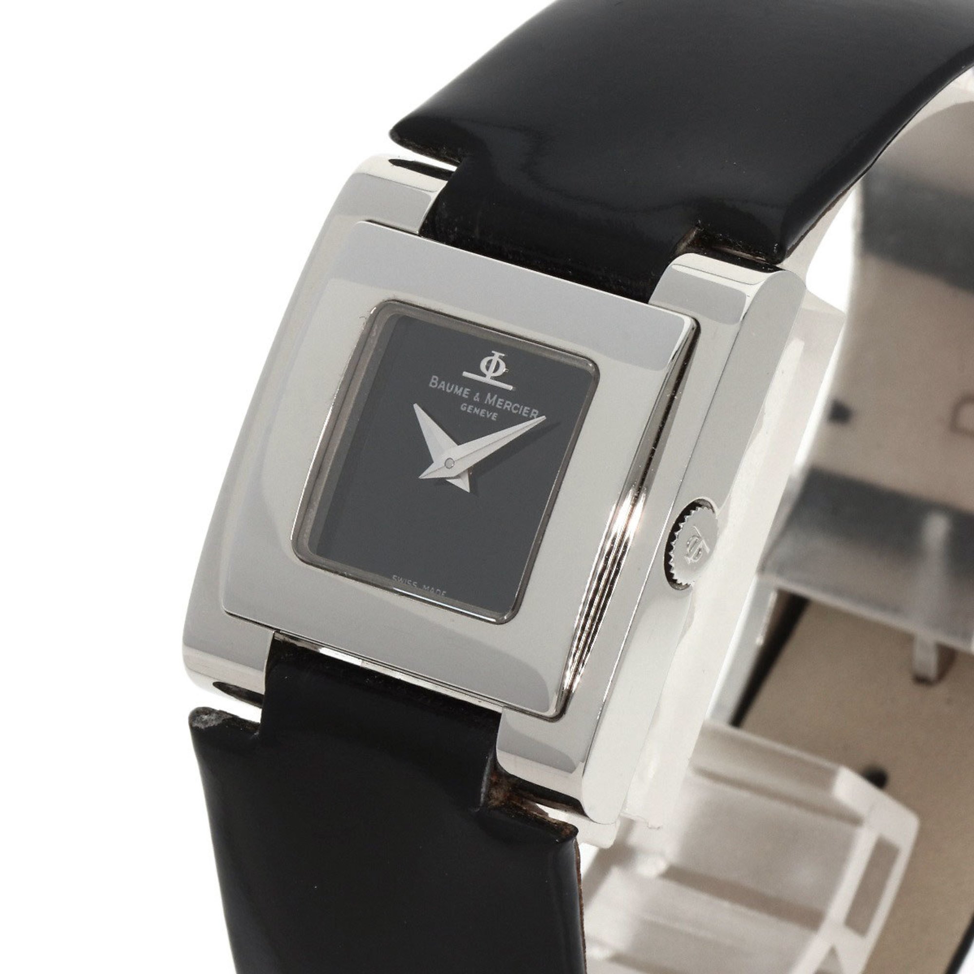 Baume & Mercier MOA8167 Catwalk Watch Stainless Steel Leather Women's