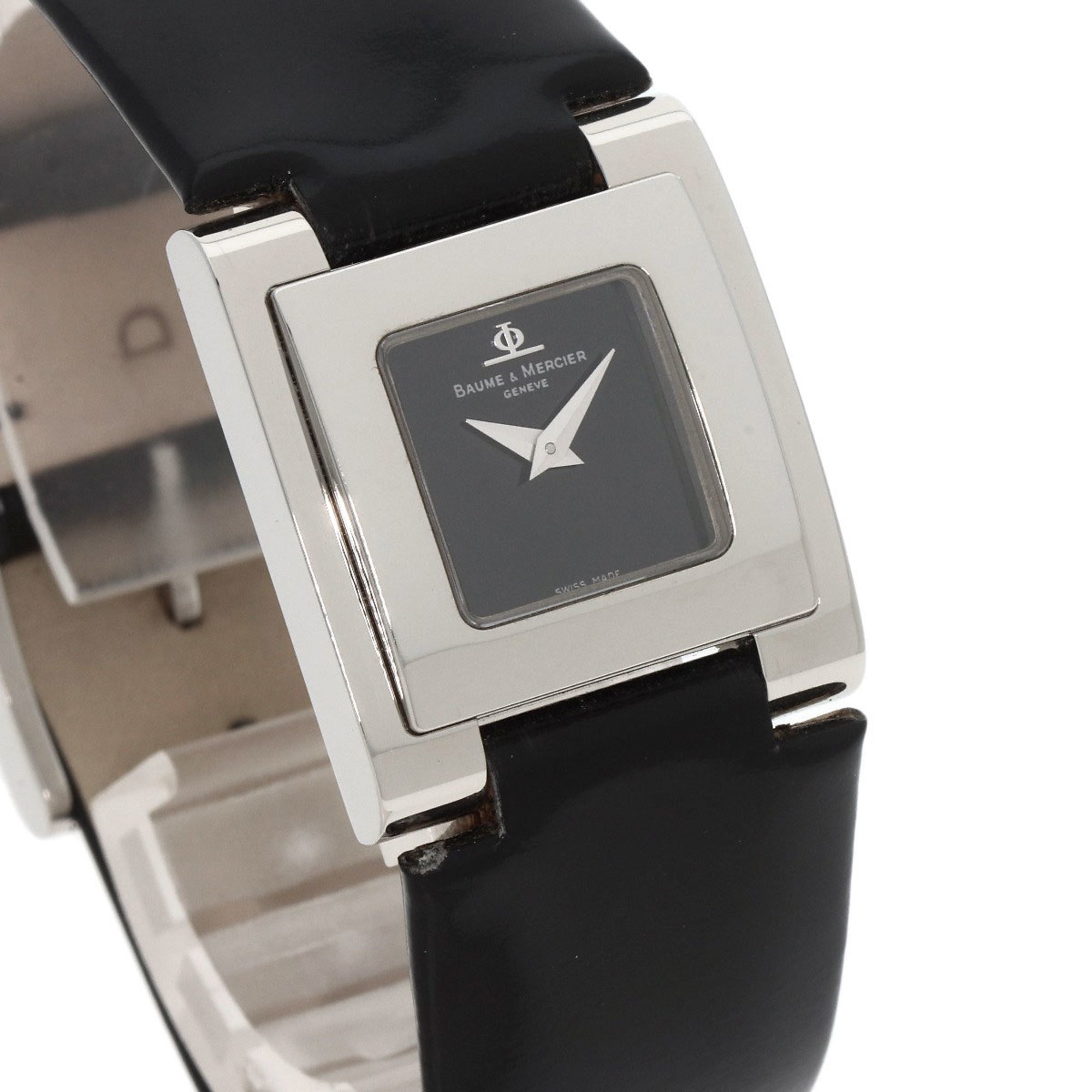 Baume & Mercier MOA8167 Catwalk Watch Stainless Steel Leather Women's