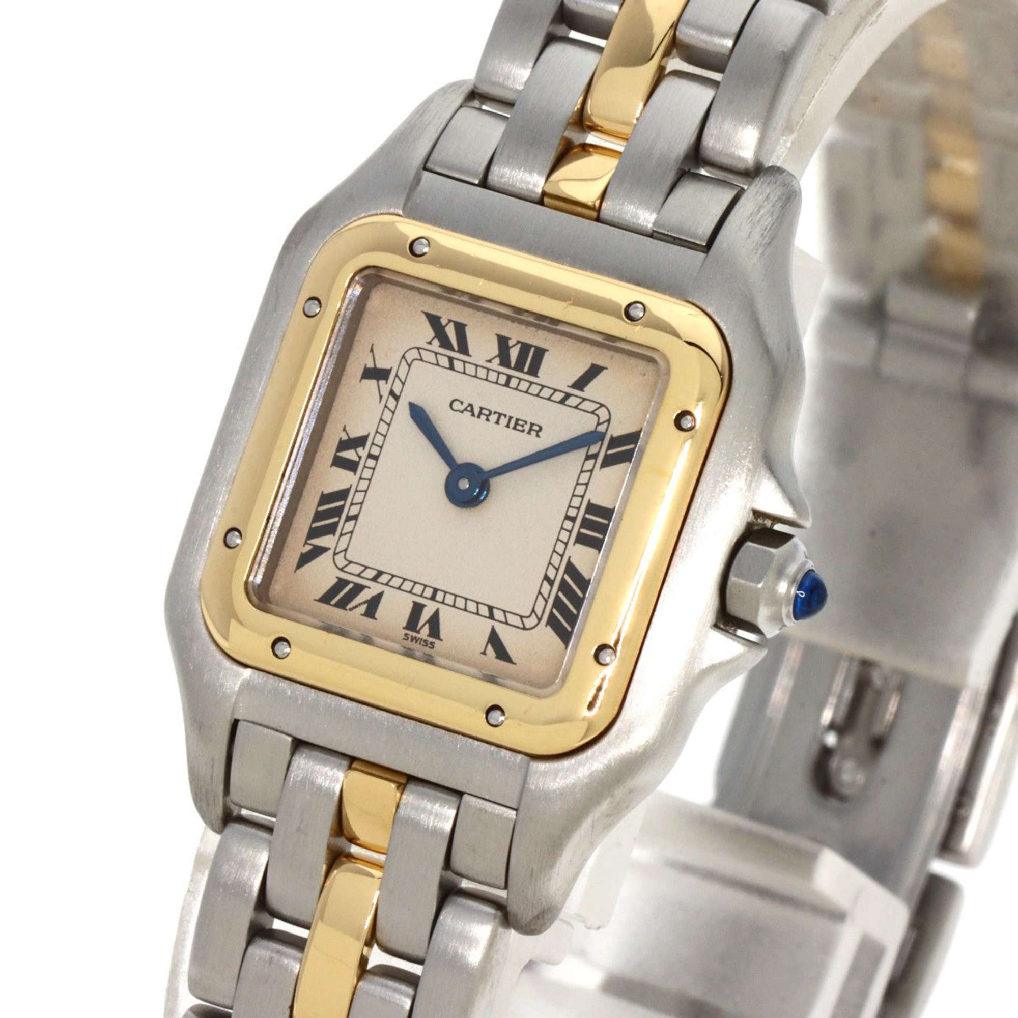 Cartier W25029B5 Panthere SM 1ROW Watch Stainless Steel SSxK18YG Women's CARTIER