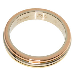 Cartier Three Color #48 Ring, K18 Yellow Gold, K18WG, K18PG, Women's, CARTIER