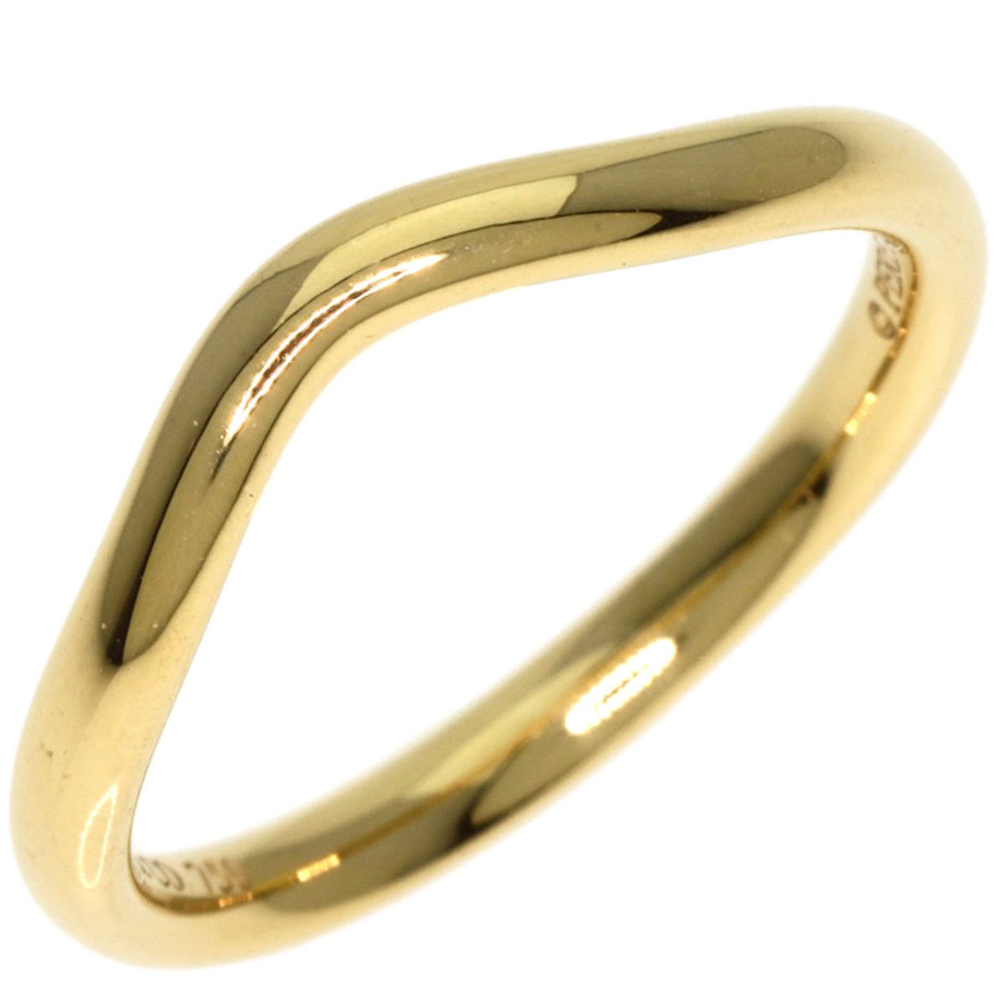 Tiffany Curved Band Ring, 18K Yellow Gold, Women's, TIFFANY&Co.