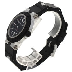 BVLGARI BB40AT Alum Date Watch Rubber Men's