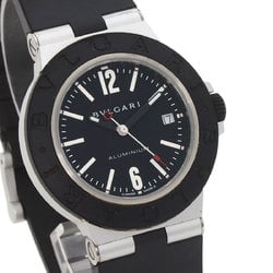 BVLGARI BB40AT Alum Date Watch Rubber Men's