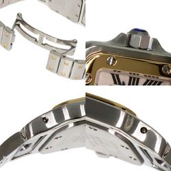 Cartier W20012C4 Santos Galbe SM Watch Stainless Steel SSxK18YG Women's CARTIER