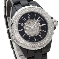 Chanel H1708 J12 33mm Bezel Center Diamond Watch Ceramic Ladies CHANEL