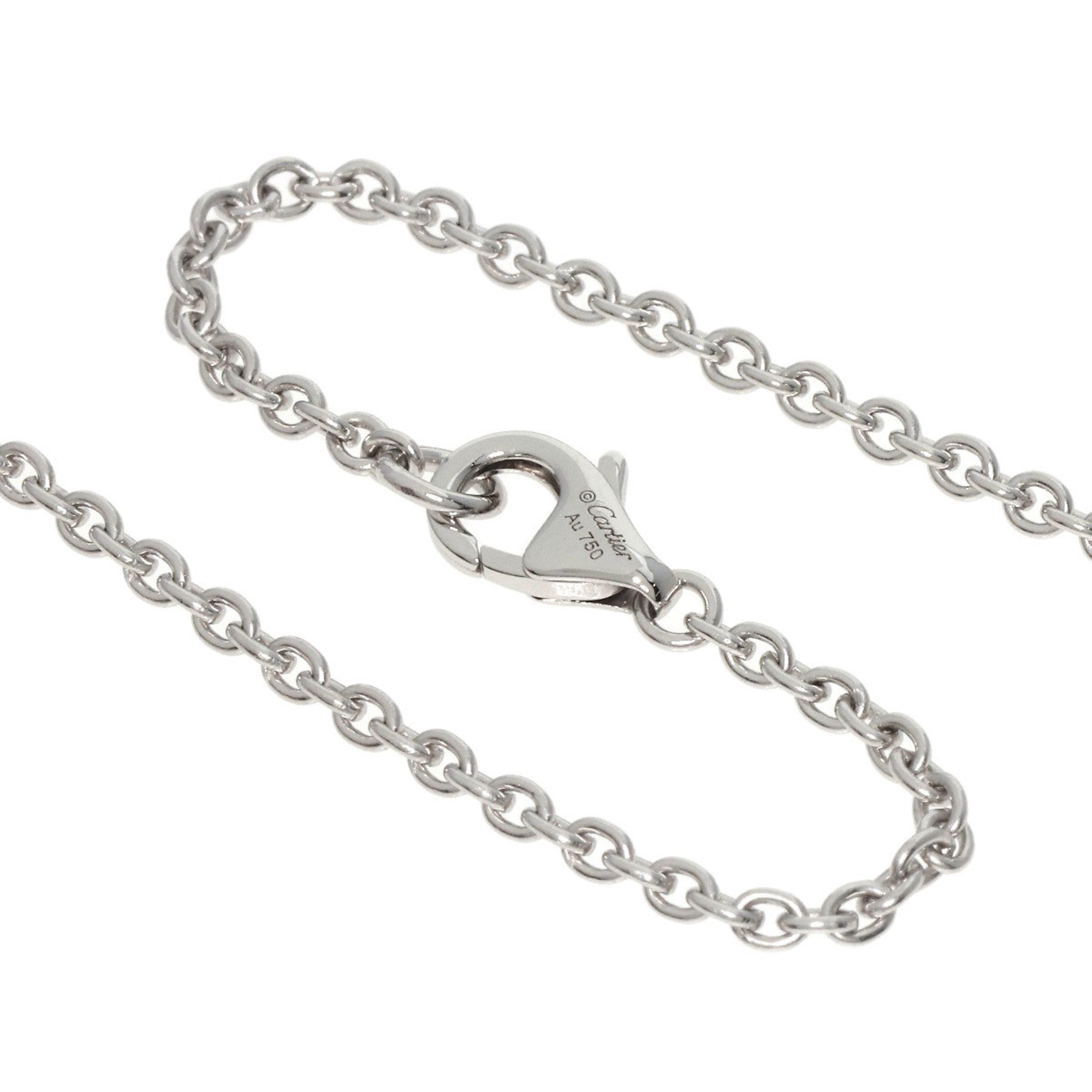 Cartier Baby Love Necklace K18 White Gold Women's CARTIER