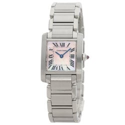 Cartier W51028Q3 Tank Francaise SM Watch Stainless Steel SS Ladies CARTIER