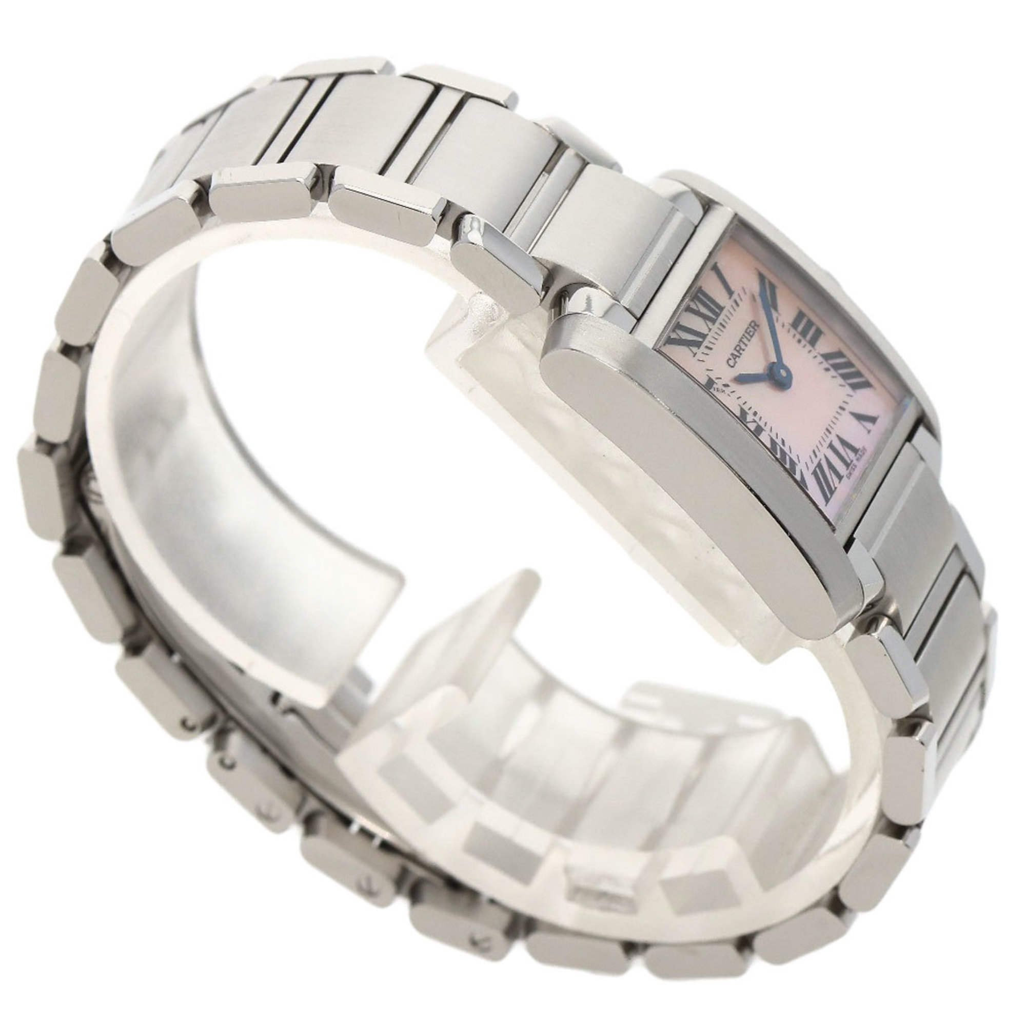 Cartier W51028Q3 Tank Francaise SM Watch Stainless Steel SS Ladies CARTIER