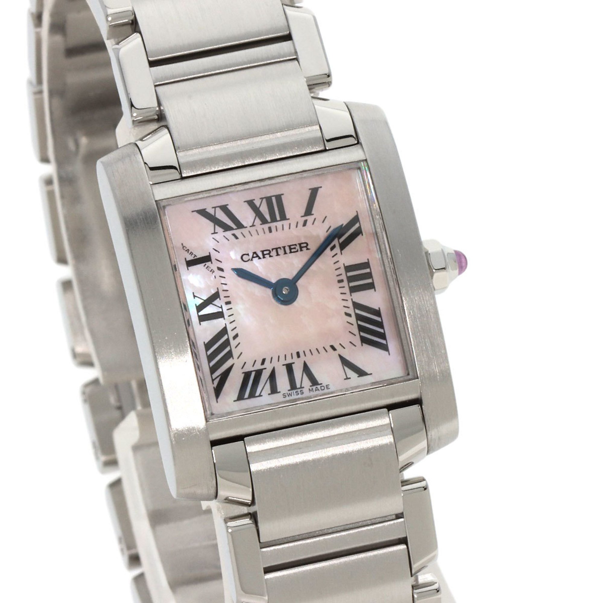 Cartier W51028Q3 Tank Francaise SM Watch Stainless Steel SS Ladies CARTIER