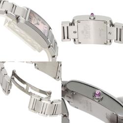 Cartier W51028Q3 Tank Francaise SM Watch Stainless Steel SS Ladies CARTIER