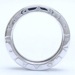 BVLGARI B.zero1 Ring 1 Band XS #58 K18WG White Gold 292663