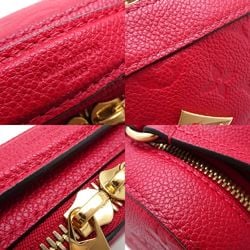 LOUIS VUITTON Louis Vuitton Saintonge M44606 Shoulder Bag Monogram Empreinte Scarlet 351787