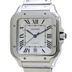 CARTIER Santos de Cartier LM WSSA0009 Stainless Steel Men's Watch 39647