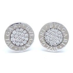 BVLGARI Earrings Diamond K18WG White Gold 292636