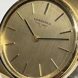 Longines Gold Dial Hand-wound Men's Watch Wristwatch