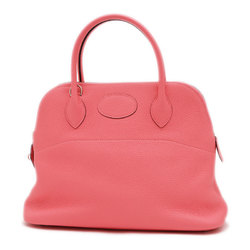 Hermes Bolide 31 Handbag Taurillon Rose Azalee Y Stamp