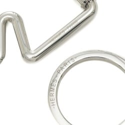 Hermes Cheval Keyring Key Holder Silver