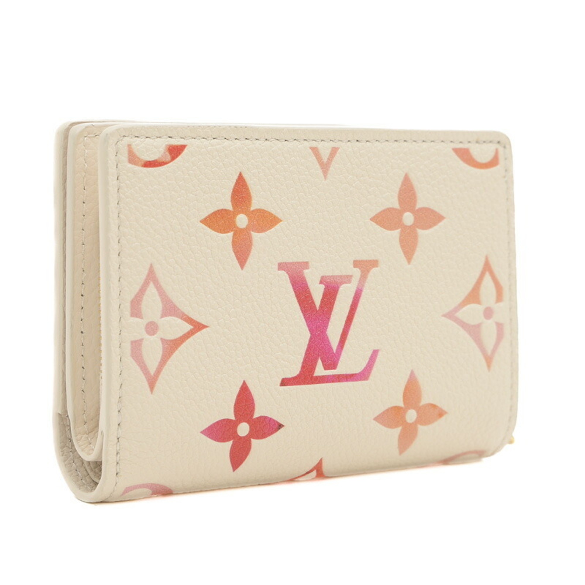 Louis Vuitton Monogram Empreinte Wallet Portefeuille Sunrise Aquarelle M83481