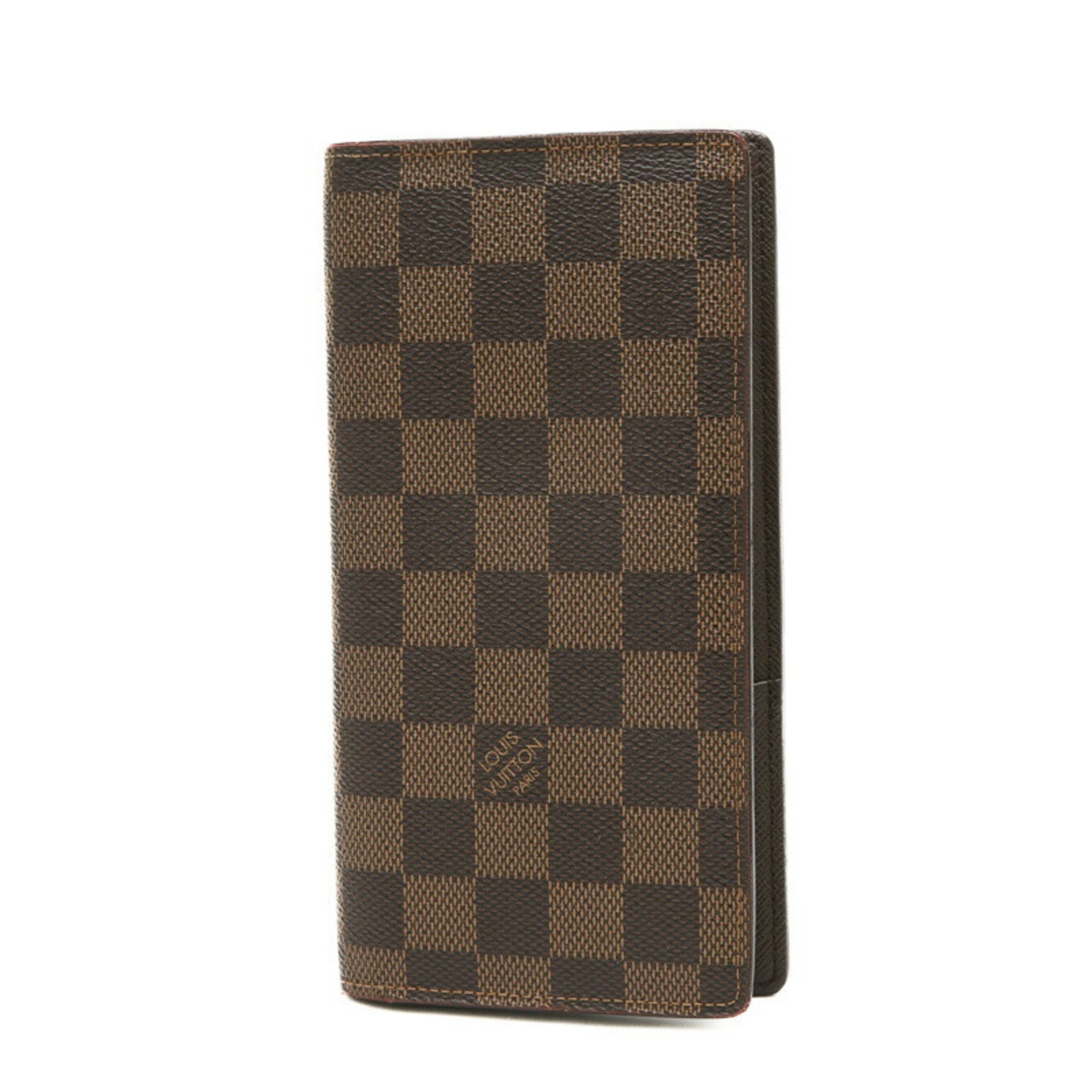 Louis Vuitton Damier Portefeuille Brazza Bi-fold Long Wallet N60017