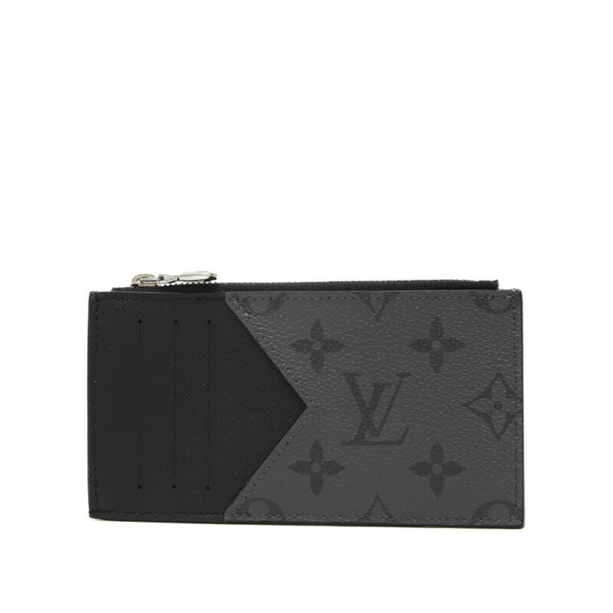 Louis Vuitton Monogram Eclipse Coin Card Holder Business Holder/Card Case M69533