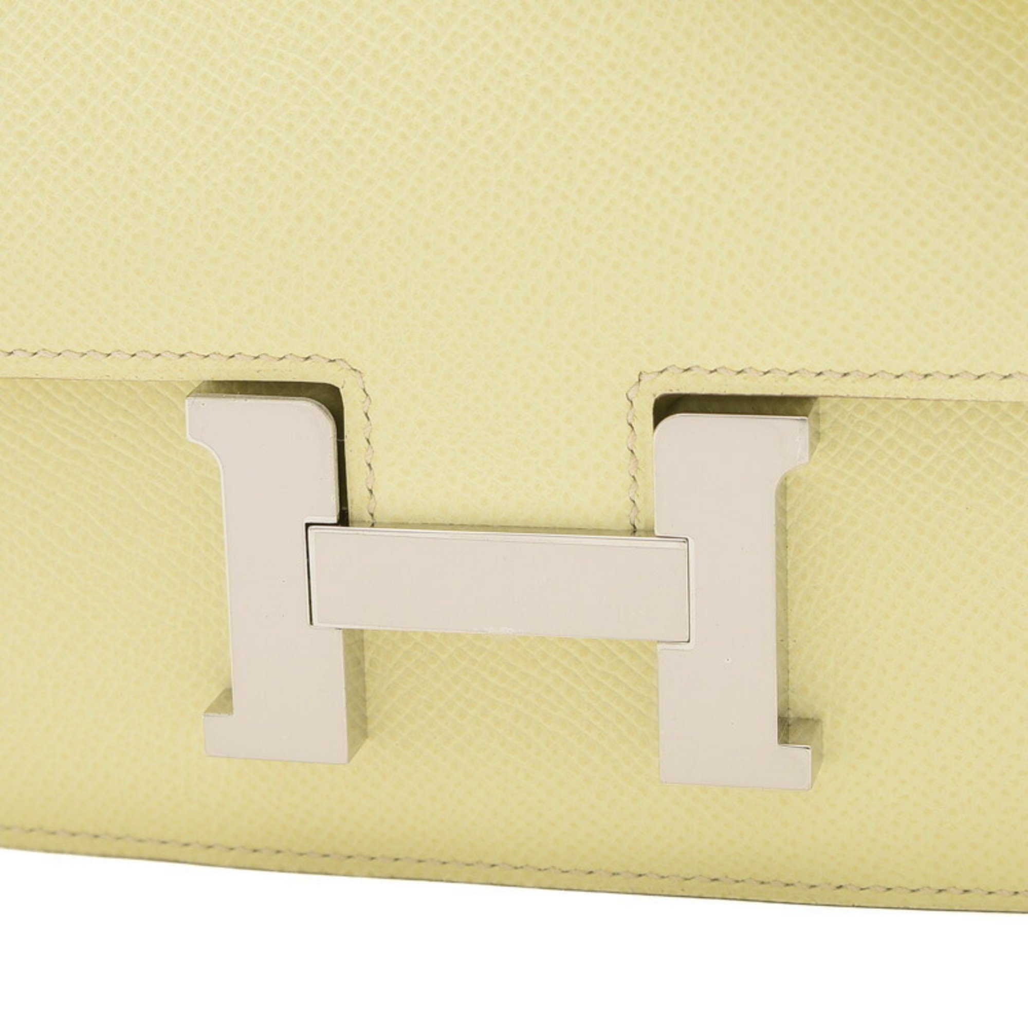 Hermes Constance 18 Miroir Handbag Epson Jaune Milton W Engraved