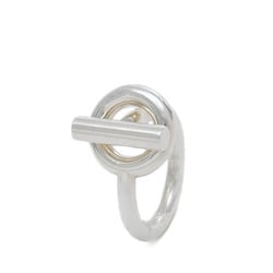 Hermes Echappé Ring Silver SV925 #54