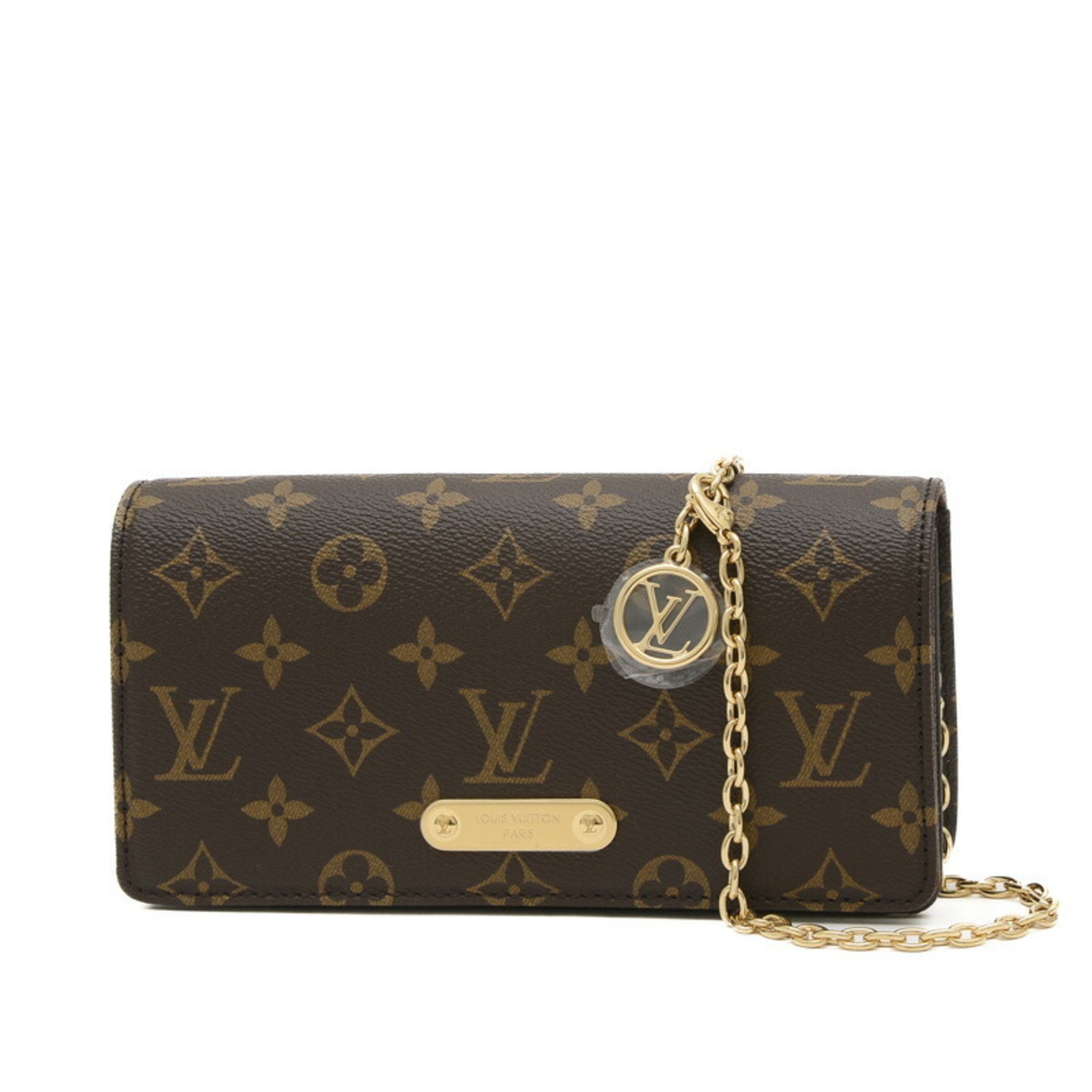 Louis Vuitton Monogram Wallet on Chain Lily Shoulder Bag M82509