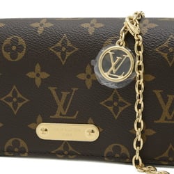 Louis Vuitton Monogram Wallet on Chain Lily Shoulder Bag M82509