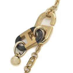 Hermes Chaine d'Ancre Sur Mer Necklace Metal Buffalo Horn Gold