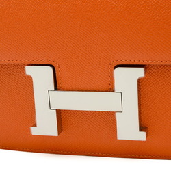 Hermes Constance 24 Handbag Epson Orange Poppy X Stamp