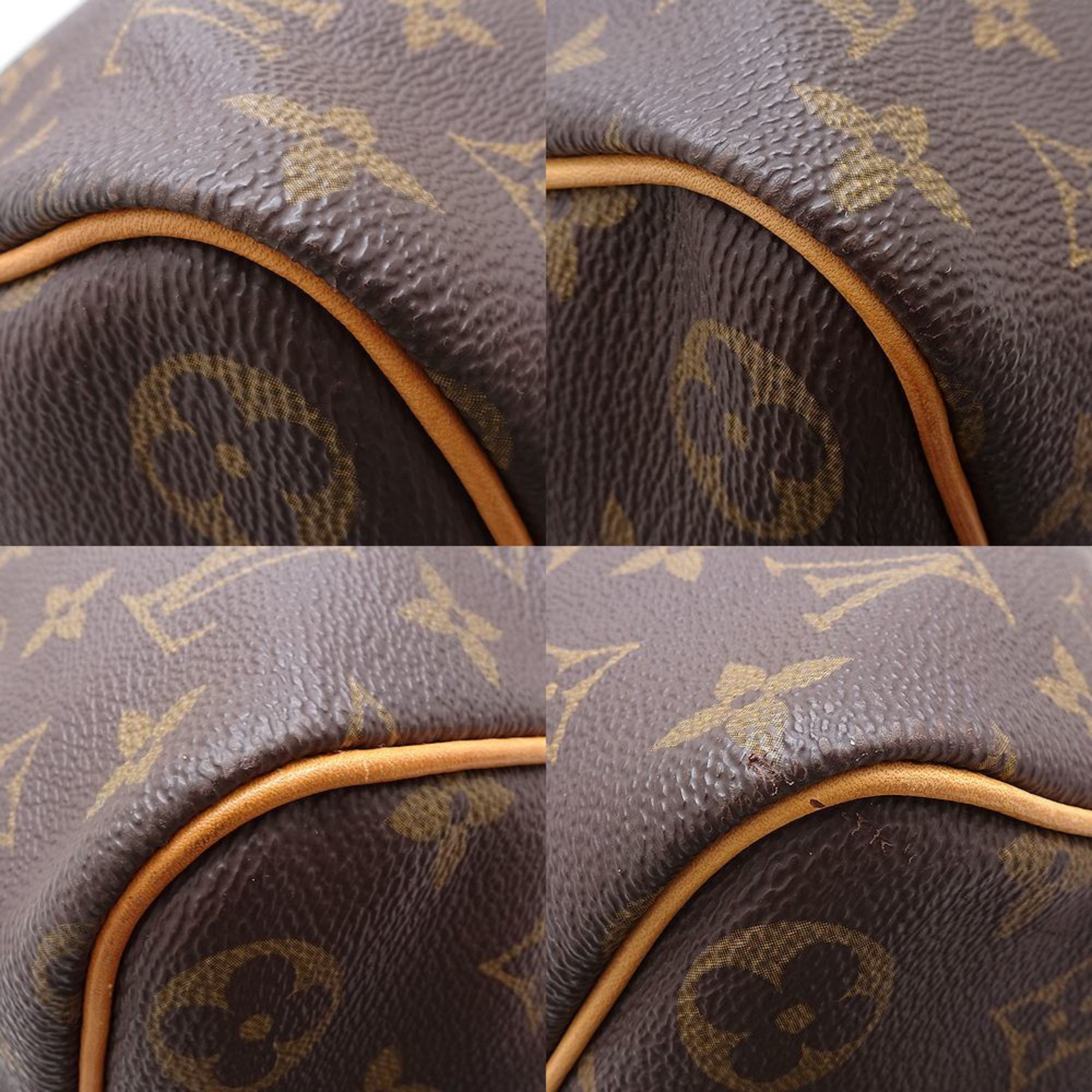 LOUIS VUITTON Louis Vuitton Monogram Keepall Bandouliere 45 M41418 Boston Bag Brown 351767