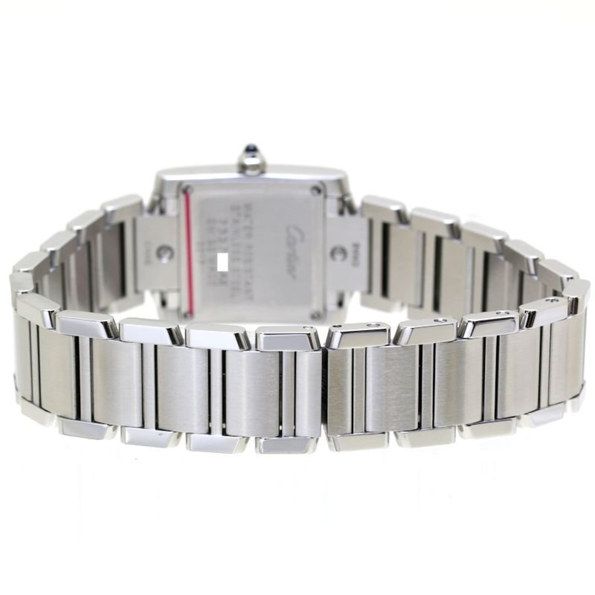 CARTIER Tank Francaise SM Final Model W51008Q3 Stainless Steel Ladies 39659 Watch