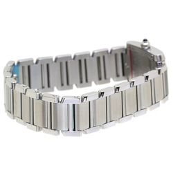 CARTIER Tank Francaise SM Final Model W51008Q3 Stainless Steel Ladies 39659 Watch