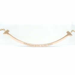 TIFFANY&Co. Tiffany T Smile Necklace Small Diamond 750PG Pink Gold K18RG Rose 292638