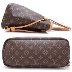 LOUIS VUITTON Louis Vuitton Monogram Neverfull PM M41245 Tote Bag Pivoine Brown 351784