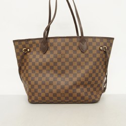 Louis Vuitton Tote Bag Damier Neverfull MM N51105 Ebene Women's