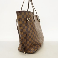 Louis Vuitton Tote Bag Damier Neverfull MM N51105 Ebene Women's