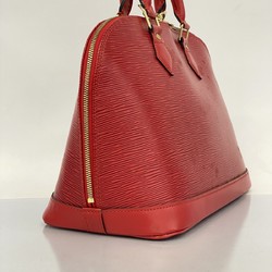 Louis Vuitton Handbag Epi Alma M52147 Castilian Red Ladies