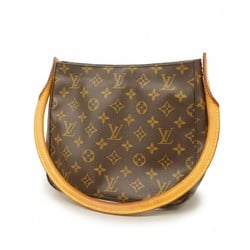 Louis Vuitton Shoulder Bag Monogram Looping MM M51146 Brown Women's