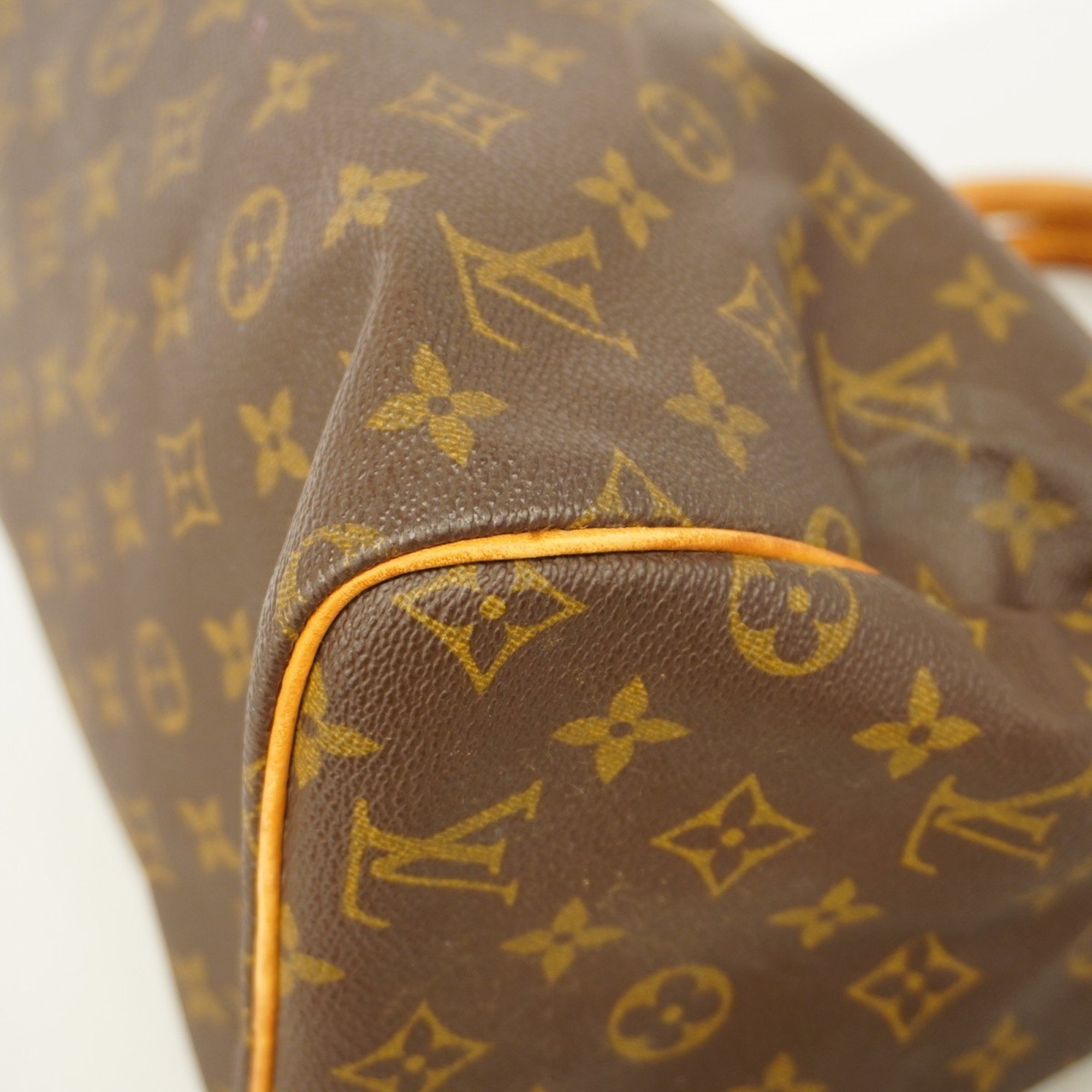 Louis Vuitton Handbag Monogram Speedy 30 M41108 Brown Ladies