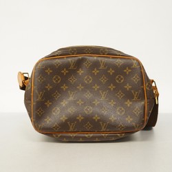 Louis Vuitton Shoulder Bag Monogram Reporter PM M45254 Brown Ladies