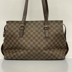 Louis Vuitton Shoulder Bag Damier Chelsea N51119 Ebene Ladies