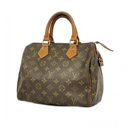 Louis Vuitton Handbag Monogram Speedy 25 M41109 Brown Ladies