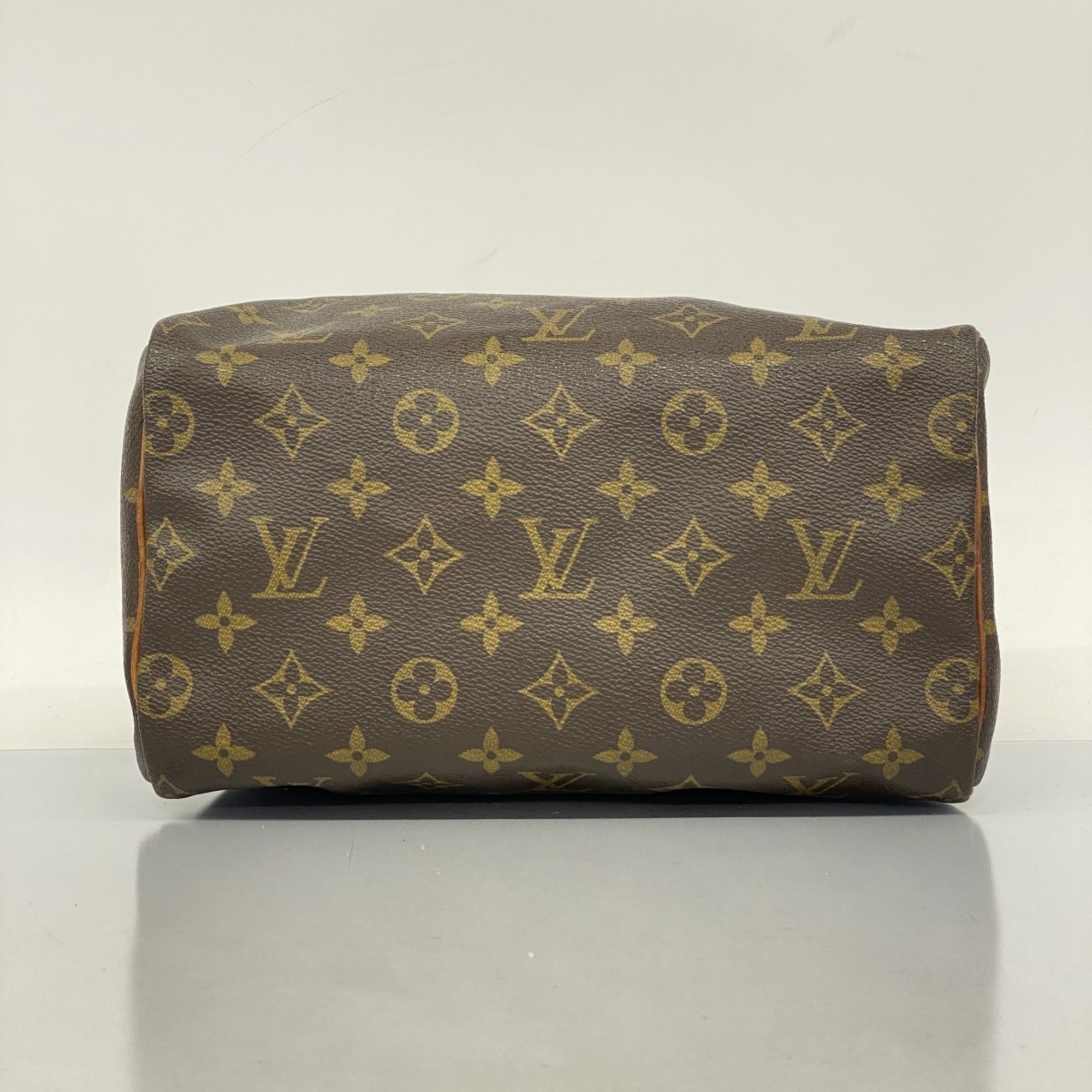 Louis Vuitton Handbag Monogram Speedy 25 M41109 Brown Ladies