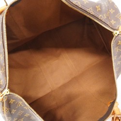 Louis Vuitton Boston Bag Monogram Keepall 55 M41424 Brown Men's Women's