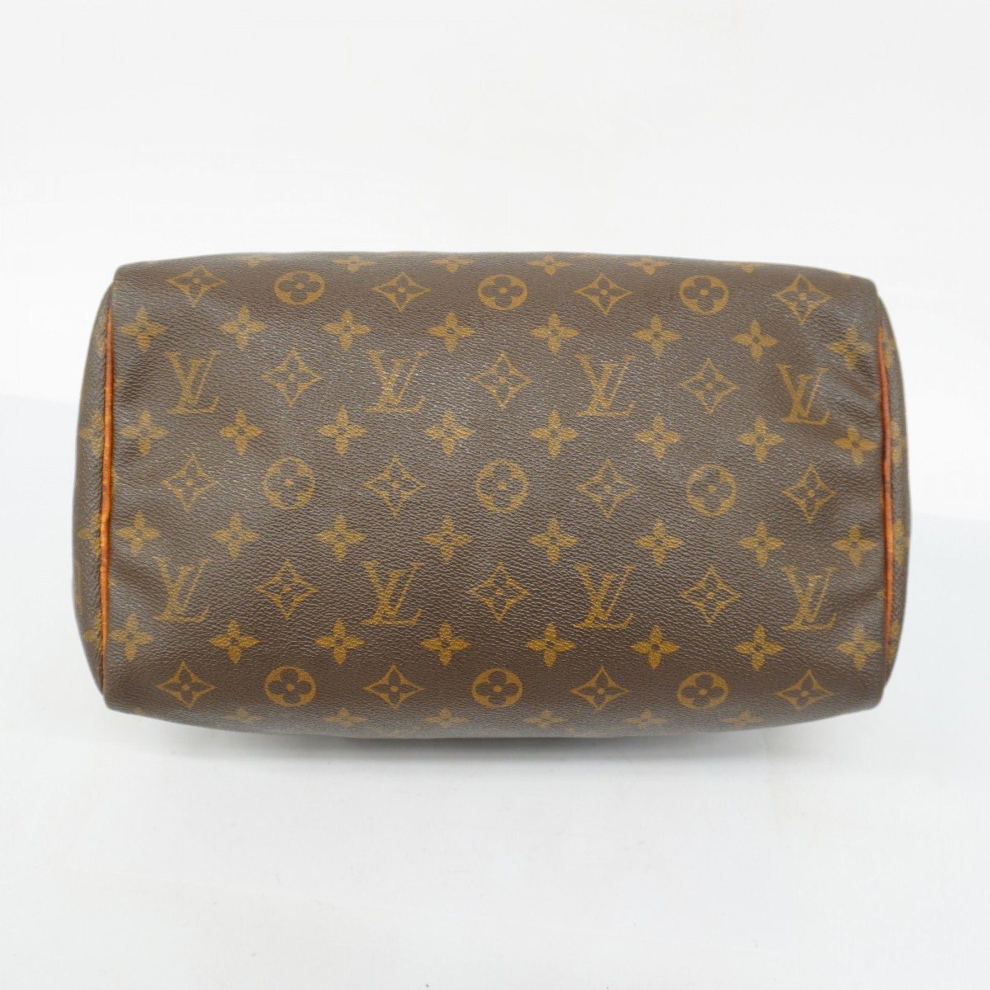 Louis Vuitton Handbag Monogram Speedy 30 M41108 Brown Ladies