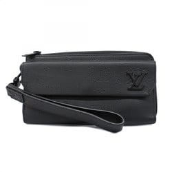 Louis Vuitton Long Wallet Aerogram Zippy M69831 Noir Men's