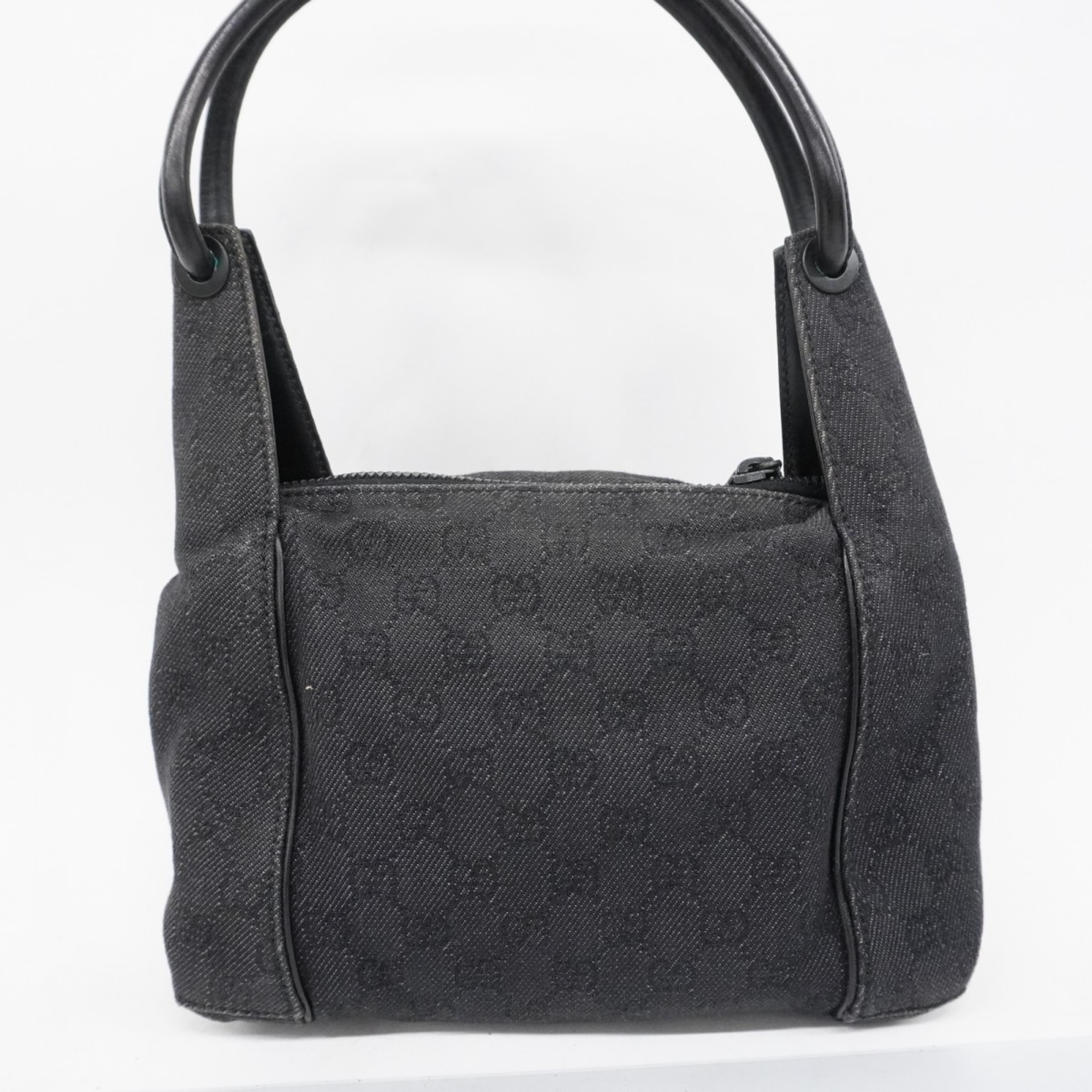 Gucci handbag 101333 denim black ladies